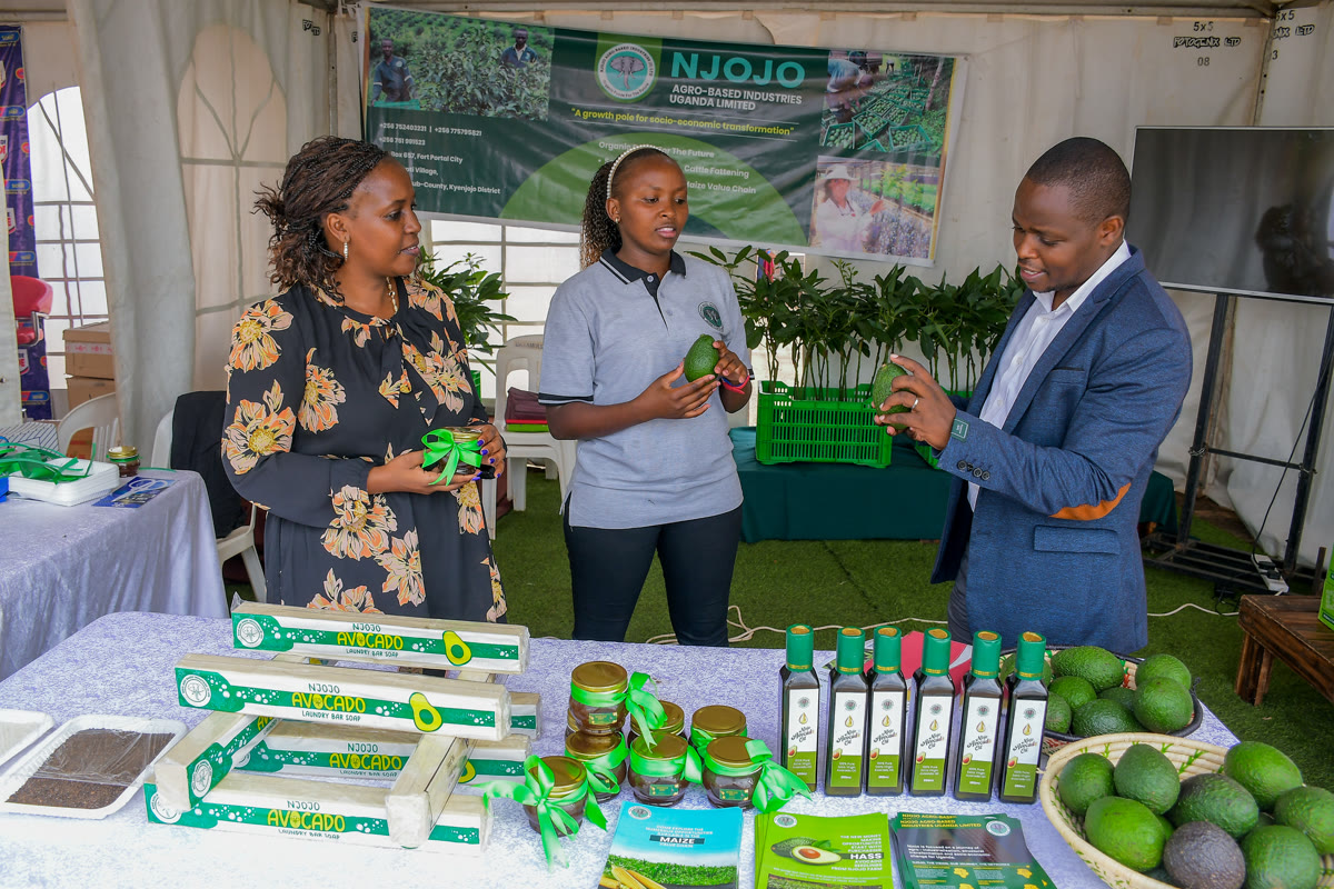 Showcasing Njojo products at agricultural exhibitions